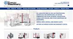 Desktop Screenshot of energymachinery.com
